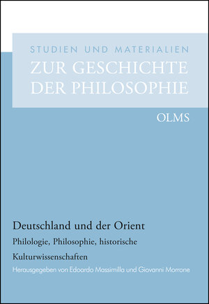 Buchcover Deutschland und der Orient  | EAN 9783487160184 | ISBN 3-487-16018-8 | ISBN 978-3-487-16018-4