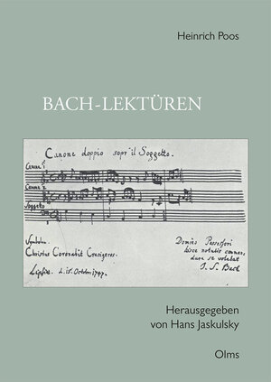 Buchcover Bach-Lektüren | Heinrich Poos | EAN 9783487160641 | ISBN 3-487-16064-1 | ISBN 978-3-487-16064-1