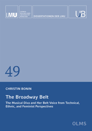 Buchcover The Broadway Belt | Christin Bonin | EAN 9783487160801 | ISBN 3-487-16080-3 | ISBN 978-3-487-16080-1