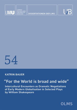Buchcover “For the World is broad and wide” | Katrin Bauer | EAN 9783487161839 | ISBN 3-487-16183-4 | ISBN 978-3-487-16183-9