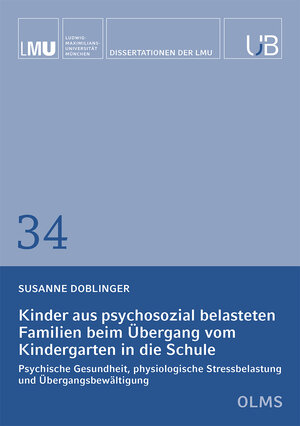 Buchcover Kinder aus psychosozial belasteten Familien beim Übergang vom Kindergarten in die Schule | Susanne Doblinger | EAN 9783487162218 | ISBN 3-487-16221-0 | ISBN 978-3-487-16221-8