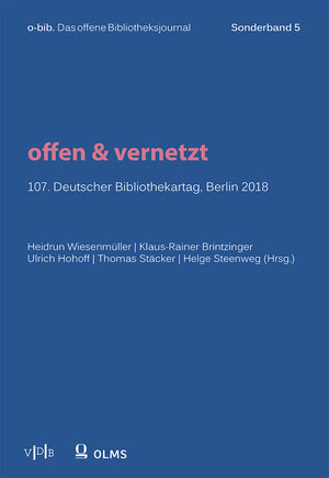 Buchcover offen & vernetzt  | EAN 9783487162287 | ISBN 3-487-16228-8 | ISBN 978-3-487-16228-7