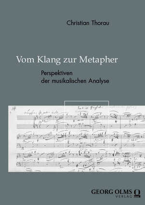 Buchcover Vom Klang zur Metapher | Christian Thorau | EAN 9783487166872 | ISBN 3-487-16687-9 | ISBN 978-3-487-16687-2