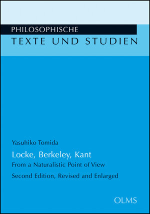 Buchcover Locke, Berkeley, Kant | Yasuhiko Tomida | EAN 9783487421483 | ISBN 3-487-42148-8 | ISBN 978-3-487-42148-3