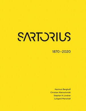 Buchcover SARTORIUS 1870 - 2020 | Hartmut Berghoff | EAN 9783492071307 | ISBN 3-492-07130-9 | ISBN 978-3-492-07130-7