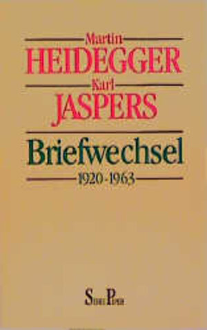 Martin Heidegger / Karl Jaspers, Briefwechsel 1920 - 1963