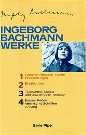 Buchcover Werke | Ingeborg Bachmann | EAN 9783492117005 | ISBN 3-492-11700-7 | ISBN 978-3-492-11700-5