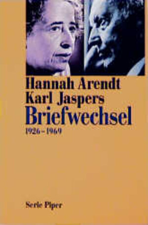 Briefwechsel 1926 - 1969. Arendt / Jaspers.