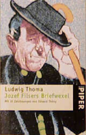 Buchcover Jozef Filsers Briefwexel | Ludwig Thoma | EAN 9783492205740 | ISBN 3-492-20574-7 | ISBN 978-3-492-20574-0