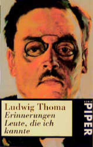 Buchcover Erinnerungen | Ludwig Thoma | EAN 9783492222945 | ISBN 3-492-22294-3 | ISBN 978-3-492-22294-5