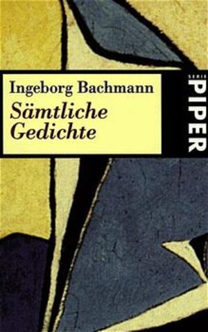 Buchcover Sämtliche Gedichte | Ingeborg Bachmann | EAN 9783492226448 | ISBN 3-492-22644-2 | ISBN 978-3-492-22644-8