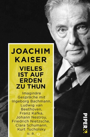 Buchcover Vieles ist auf Erden zu thun | Joachim Kaiser | EAN 9783492500944 | ISBN 3-492-50094-3 | ISBN 978-3-492-50094-4