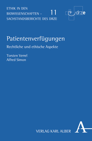 Buchcover Patientenverfügungen | Torsten Verrel | EAN 9783495484371 | ISBN 3-495-48437-X | ISBN 978-3-495-48437-1