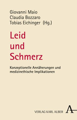 Buchcover Leid und Schmerz  | EAN 9783495808139 | ISBN 3-495-80813-2 | ISBN 978-3-495-80813-9