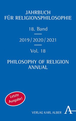 Buchcover Jahrbuch für Religionsphilosophie  | EAN 9783495825372 | ISBN 3-495-82537-1 | ISBN 978-3-495-82537-2