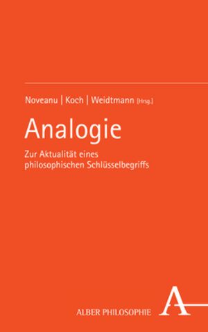 Buchcover Analogie  | EAN 9783495998199 | ISBN 3-495-99819-5 | ISBN 978-3-495-99819-9
