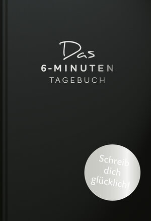 Buchcover Das 6-Minuten-Tagebuch (schwarz) | Dominik Spenst | EAN 9783499003486 | ISBN 3-499-00348-1 | ISBN 978-3-499-00348-6