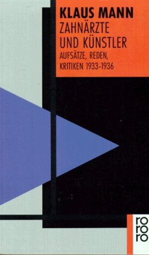 Zahnärzte und Künstler: Aufsätze, Reden, Kritiken 1933-1936