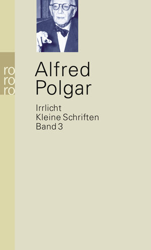 Buchcover Irrlicht | Alfred Polgar | EAN 9783499238093 | ISBN 3-499-23809-8 | ISBN 978-3-499-23809-3