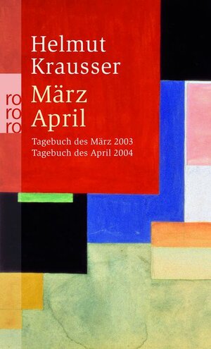 Buchcover März - April | Helmut Krausser | EAN 9783499241024 | ISBN 3-499-24102-1 | ISBN 978-3-499-24102-4