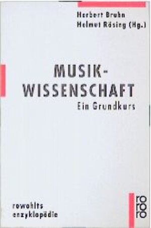 Musikwissenschaft, Ein Grundkurs