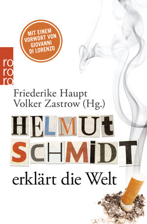 Buchcover Helmut Schmidt erklärt die Welt  | EAN 9783499616327 | ISBN 3-499-61632-7 | ISBN 978-3-499-61632-7