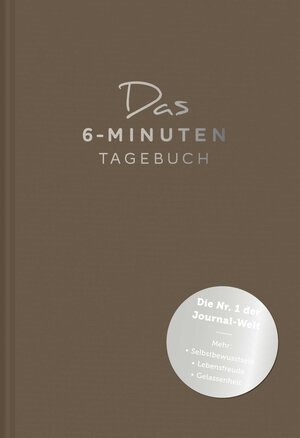 Buchcover Das 6-Minuten-Tagebuch (schokobraun) | Dominik Spenst | EAN 9783499633874 | ISBN 3-499-63387-6 | ISBN 978-3-499-63387-4