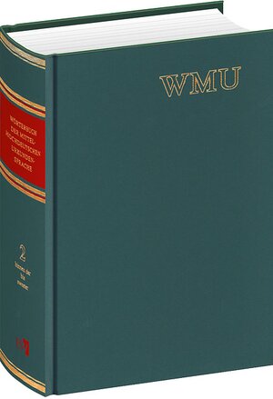 Buchcover Wörterbuch der mittelhochdeutschen Urkundensprache (WMU)  | EAN 9783503022472 | ISBN 3-503-02247-3 | ISBN 978-3-503-02247-2