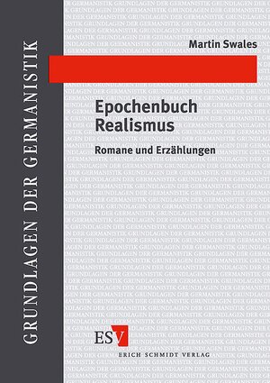 Buchcover Epochenbuch Realismus | Martin Swales | EAN 9783503037544 | ISBN 3-503-03754-3 | ISBN 978-3-503-03754-4