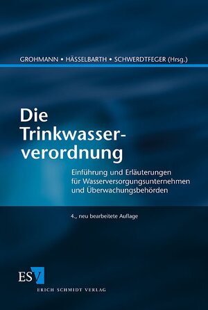 Buchcover Die Trinkwasserverordnung  | EAN 9783503058051 | ISBN 3-503-05805-2 | ISBN 978-3-503-05805-1