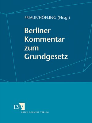 Buchcover Berliner Kommentar zum Grundgesetz - Abonnement | Peter Axer | EAN 9783503059119 | ISBN 3-503-05911-3 | ISBN 978-3-503-05911-9