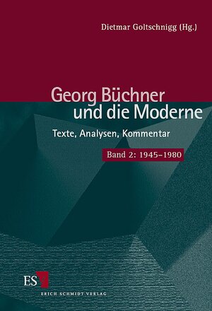 Buchcover Georg Büchner und die Moderne  | EAN 9783503061068 | ISBN 3-503-06106-1 | ISBN 978-3-503-06106-8