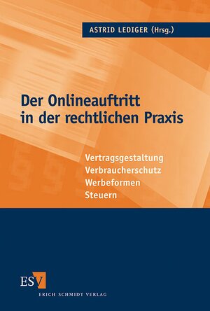 Buchcover Der Onlineauftritt in der rechtlichen Praxis | Klaus Bracht | EAN 9783503074594 | ISBN 3-503-07459-7 | ISBN 978-3-503-07459-4