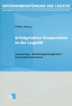 Buchcover Erfolgsfaktor Kooperation in der Logistik  | EAN 9783503078653 | ISBN 3-503-07865-7 | ISBN 978-3-503-07865-3