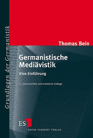 Buchcover Germanistische Mediävistik | Thomas Bein | EAN 9783503079605 | ISBN 3-503-07960-2 | ISBN 978-3-503-07960-5