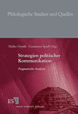 Buchcover Strategien politischer Kommunikation  | EAN 9783503079902 | ISBN 3-503-07990-4 | ISBN 978-3-503-07990-2