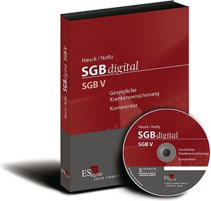 Buchcover SGBdigital (SGB V) - bei Doppelbezug Print und CD-ROM | EAN 9783503087877 | ISBN 3-503-08787-7 | ISBN 978-3-503-08787-7