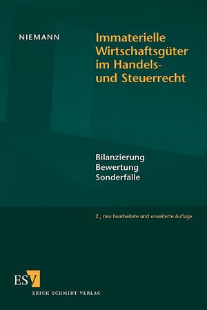Buchcover Immaterielle Wirtschaftsgüter im Handels- und Steuerrecht | Ursula Niemann | EAN 9783503093526 | ISBN 3-503-09352-4 | ISBN 978-3-503-09352-6