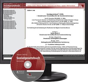 Buchcover Sozialgesetzbuch (SGB) IV: Gemeinsame Vorschriften für die Sozialversicherung - Abonnement | Gero-Falk Borrmann | EAN 9783503119301 | ISBN 3-503-11930-2 | ISBN 978-3-503-11930-1