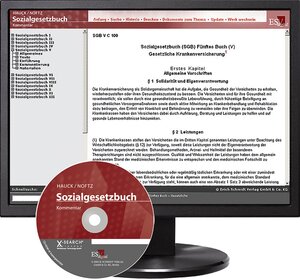 Buchcover Sozialgesetzbuch (SGB) V: Gesetzliche Krankenversicherung - bei Kombibezug Print und CD-ROM | Stefan Becker | EAN 9783503119349 | ISBN 3-503-11934-5 | ISBN 978-3-503-11934-9