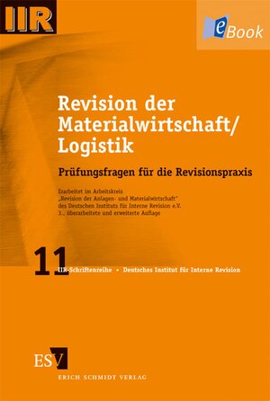 Buchcover Revision der Materialwirtschaft/Logistik  | EAN 9783503120239 | ISBN 3-503-12023-8 | ISBN 978-3-503-12023-9