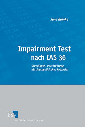 Buchcover Impairment Test nach IAS 36 | Jens Reinke | EAN 9783503120925 | ISBN 3-503-12092-0 | ISBN 978-3-503-12092-5