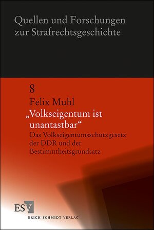 Buchcover "Volkseigentum ist unantastbar" | Felix Muhl | EAN 9783503122547 | ISBN 3-503-12254-0 | ISBN 978-3-503-12254-7