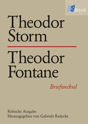 Buchcover Theodor Storm – Theodor Fontane  | EAN 9783503122912 | ISBN 3-503-12291-5 | ISBN 978-3-503-12291-2