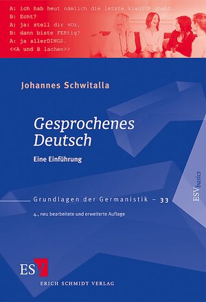 Buchcover Gesprochenes Deutsch | Johannes Schwitalla | EAN 9783503122967 | ISBN 3-503-12296-6 | ISBN 978-3-503-12296-7
