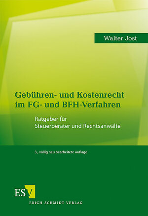 Buchcover Gebühren- und Kostenrecht im FG- und BFH-Verfahren | Walter Jost | EAN 9783503129508 | ISBN 3-503-12950-2 | ISBN 978-3-503-12950-8