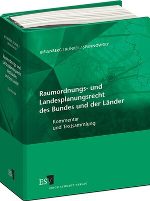 Buchcover Raumordnungs- und Landesplanungsrecht des Bundes und der Länder - Einzelbezug | Peter Runkel | EAN 9783503136551 | ISBN 3-503-13655-X | ISBN 978-3-503-13655-1