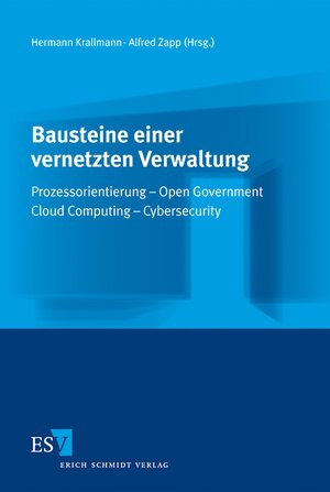 Buchcover Bausteine einer vernetzten Verwaltung  | EAN 9783503138784 | ISBN 3-503-13878-1 | ISBN 978-3-503-13878-4