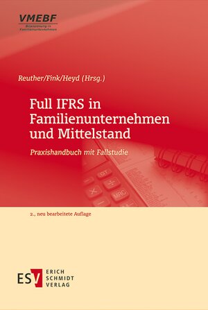 Buchcover Full IFRS in Familienunternehmen und Mittelstand  | EAN 9783503154425 | ISBN 3-503-15442-6 | ISBN 978-3-503-15442-5