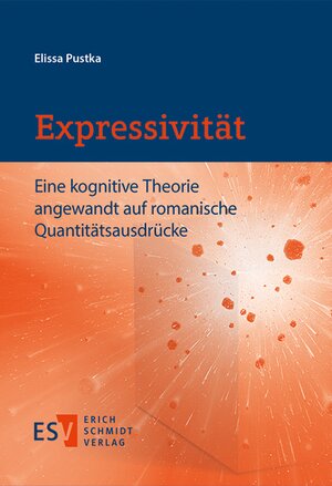 Buchcover Expressivität | Elissa Pustka | EAN 9783503155415 | ISBN 3-503-15541-4 | ISBN 978-3-503-15541-5